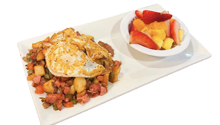 Enjoy brunch dishes at the The Shack in Fort Walton Beach Florida
